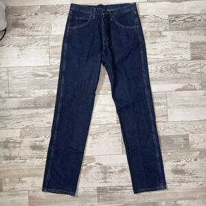 Wrangler Jeans‎ Mens 33x34 Blue Regular Fit Straight Leg Premium Quality Denim